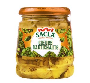 Cœurs d’artichauts Saclà 285g – Antipasti italiens savoureux