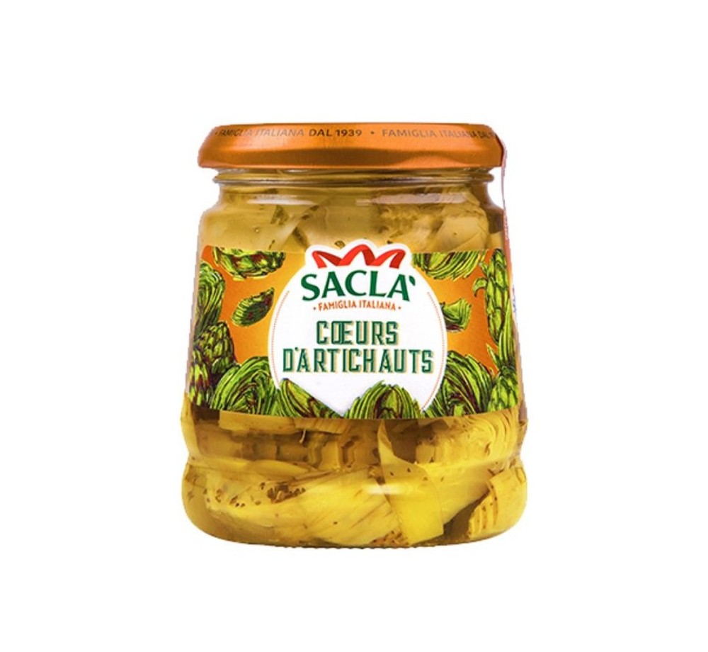 Cœurs d’artichauts Saclà 285g – Antipasti italiens savoureux