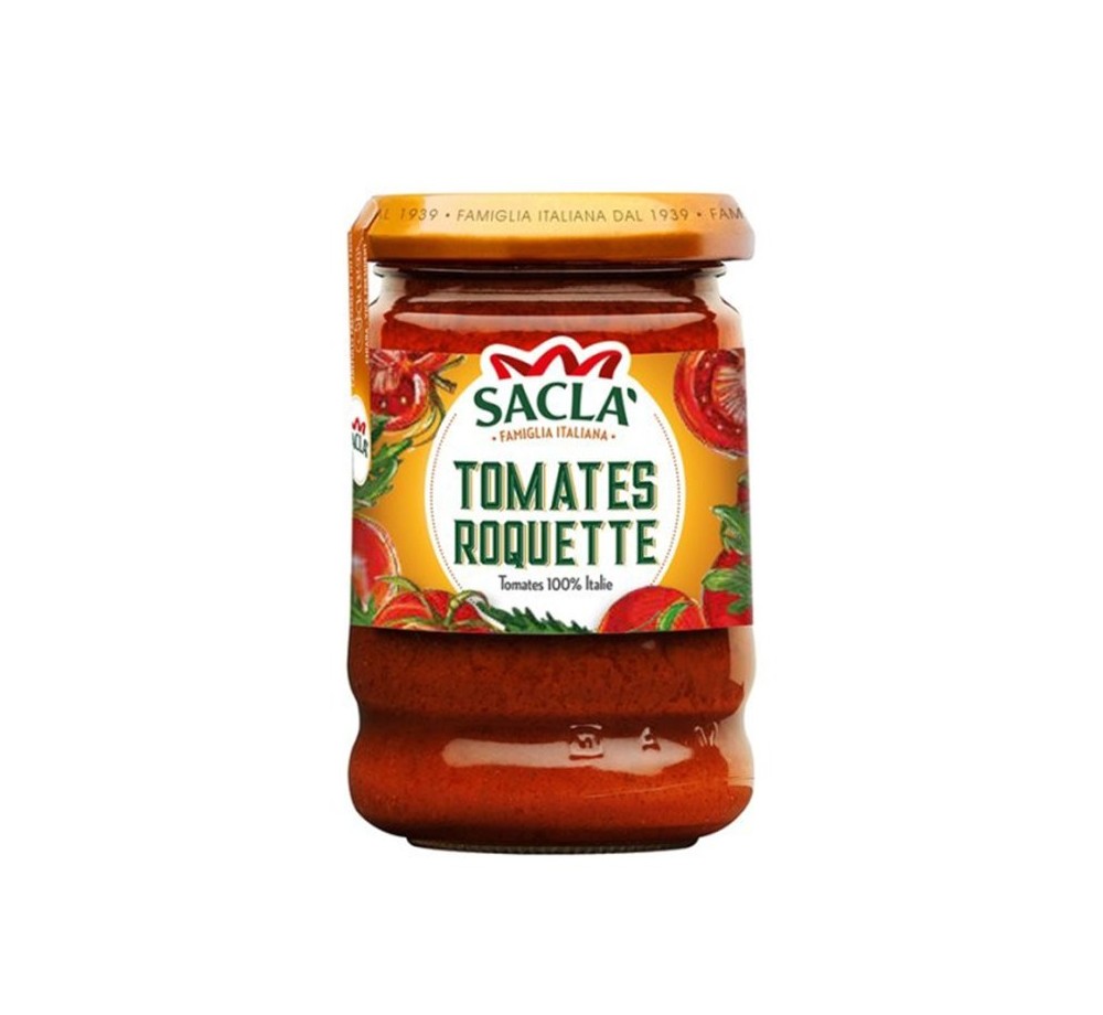 Sauce Tomates & Roquette 190g – Recette italienne Saclà