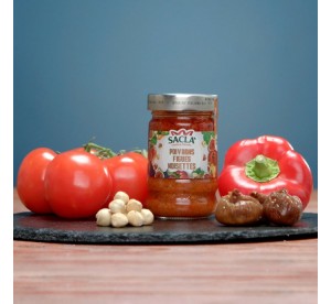 Sauce Poivrons Figues & Noisettes 190g – Recette premium Saclà