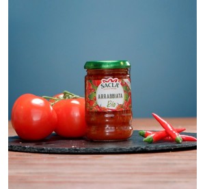 Sauce Arrabbiata bio 190g – Recette piquante italienne Saclà