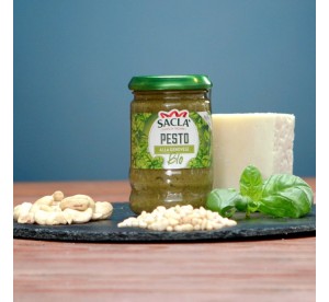 Pesto alla Genovese Bio 190g – Recette italienne Saclà