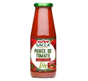 Purée de tomates Bio 680g – Passata italienne Saclà