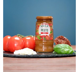 Pesto Rosso 290g – Pesto rouge italien format familial Saclà