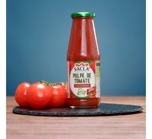 Pulpe de tomates Bio 680g – Recette italienne Saclà