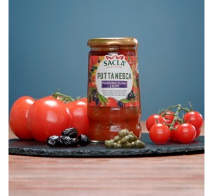 Sauce Puttanesca Saclà 350 g – Recette italienne