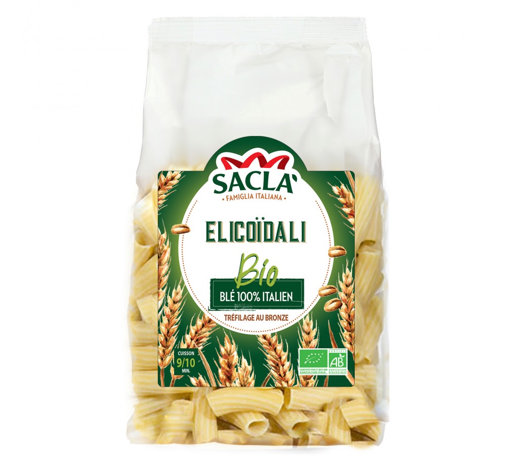 Pâtes Elicoidali Bio Saclà 500 g – Pâtes italiennes