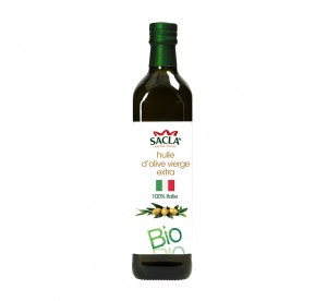 Huile d’olive italienne bio vierge extra Saclà 750 ml| Saclà