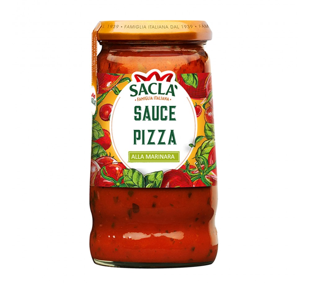 Sauce Pizza Italienne alla Marinara 350g | Authentique recette Saclà