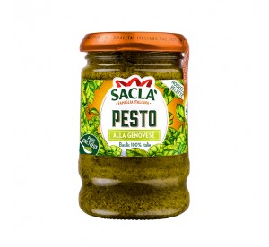 Pesto alla Genovese Nouvelle Recette 190g Saclà – Basilic 100% Italie