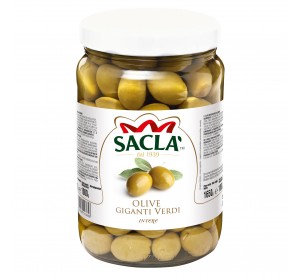 Olives vertes géantes entières au naturel 1,650kg