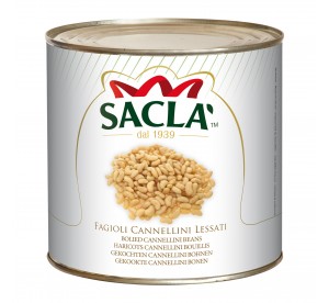 Haricots Cannellini au Naturel Saclà 2,5 kg – Haricot en conserve