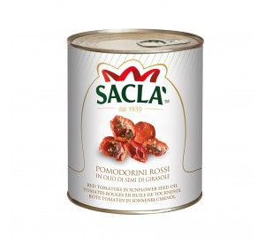 Tomates cerises semi-séchées à l'huile de tournesol 750gr