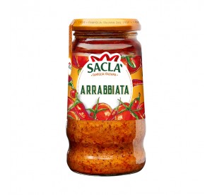 Sauce Arrabbiata Saclà 290g – Piquant italien format généreux