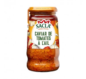 Caviar de tomates à l’ail Saclà 290g – Format gourmand