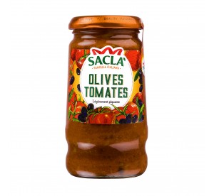 Sauce Olives & Tomates 290g – Recette italienne gourmande | Saclà