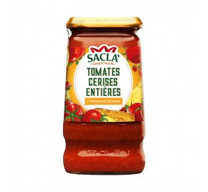 Sauce Tomates Cerises & Parmigiano Reggiano 345g – Saclà