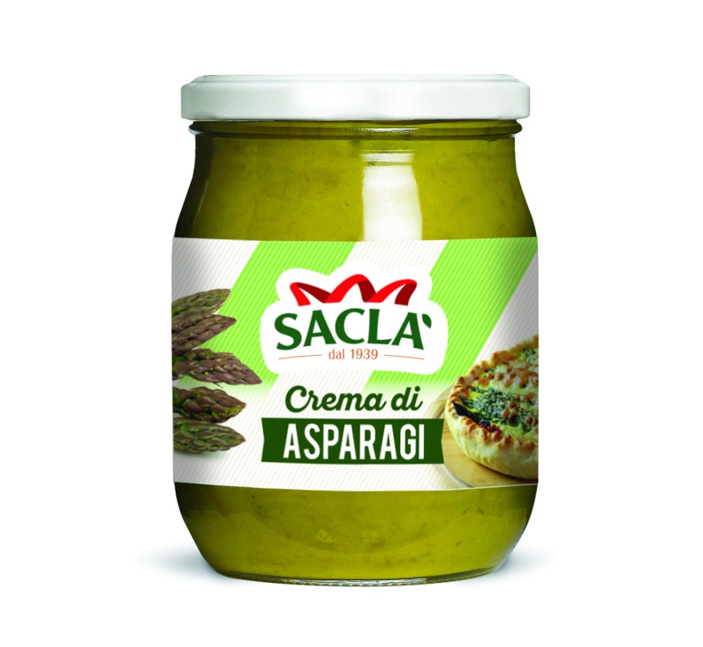 Crème d’asperges Saclà 500 g – Crème italienne savoureuse