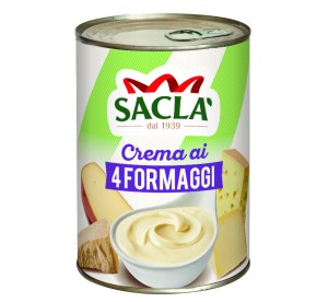 Sauce 4 Fromages Saclà 400 g – Crème fromagère italienne gourmande