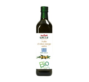 Huile d’olive grecque bio vierge extra Saclà 750 ml | Saclà