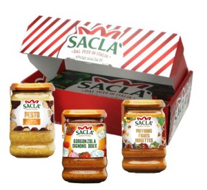 Winter Box Saclà - 3 sauces gourmandes pour l’hiver