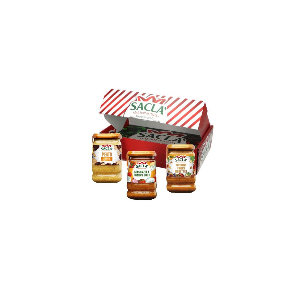 Winter Box Saclà - 3 sauces gourmandes pour l’hiver