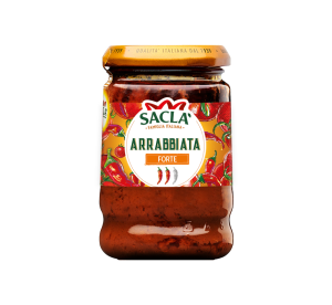 Sauce Arrabbiata Forte Saclà 190 g – Sauce italienne au piment fort