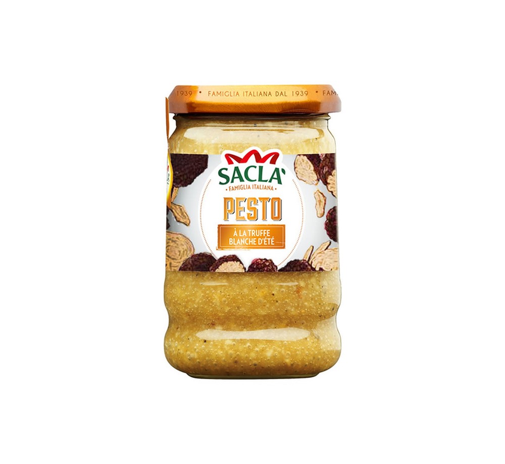 Pesto à la truffe blanche d’été 190g – Recette Saclà