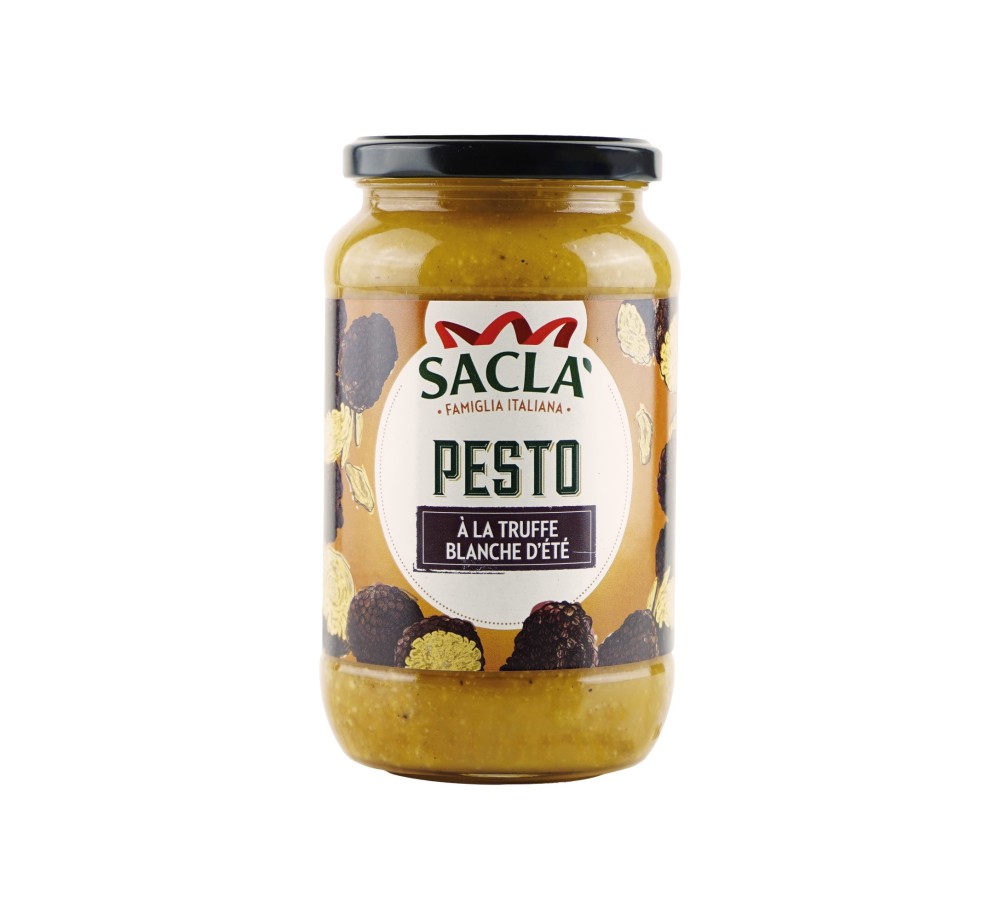 Pesto à la Truffe Blanche d’Été Saclà 570g – Pesto italien gourmet