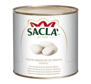 Haricots blancs d'Espagne au naturel 2.5kg