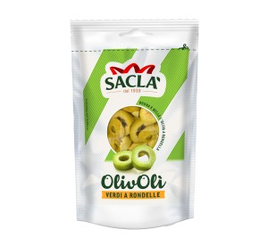 Olives vertes en rondelles 185 g – Prêtes à l’emploi | Saclà