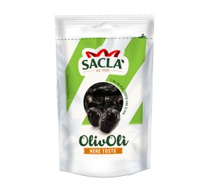 Olives noires toastées 100 g – Goût intense & apéritif | Saclà