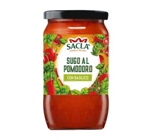 Sauce Tomate & Basilic 680g – Recette italienne | Saclà