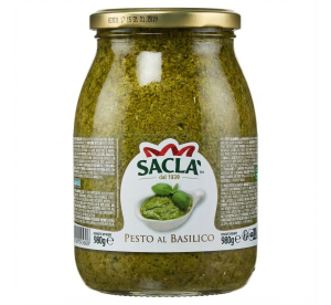 Pesto alla Genovese 980 g – Recette italienne traditionnelle | Saclà