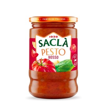 Pesto Rosso Saclà 190g – Une recette plus onctueuse et gourmande