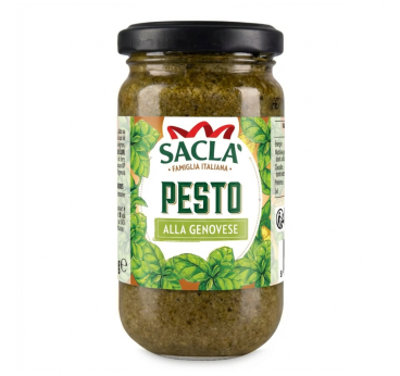 Pesto alla Genovese 190 g Destockage – Savoir‑faire italien Saclà