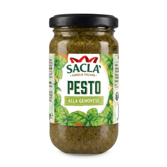 Pesto alla Genovese 190 g Destockage – Savoir‑faire italien Saclà