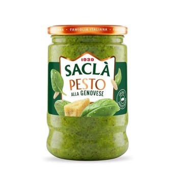 Pesto alla Genovese Nouvelle Recette 190g Saclà – Basilic 100% Italie