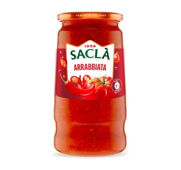 Sauce Arrabbiata 345g – Saveurs épicées italiennes Saclà