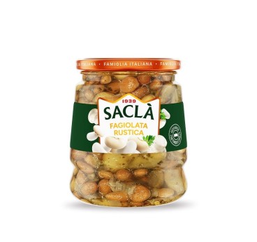 Fagiolata 290 g – Haricots cuisinés à l’italienne Saclà