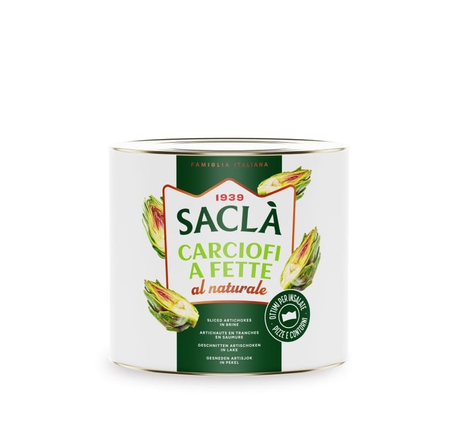 Tranches d'Artichauts au naturel 2,4kg