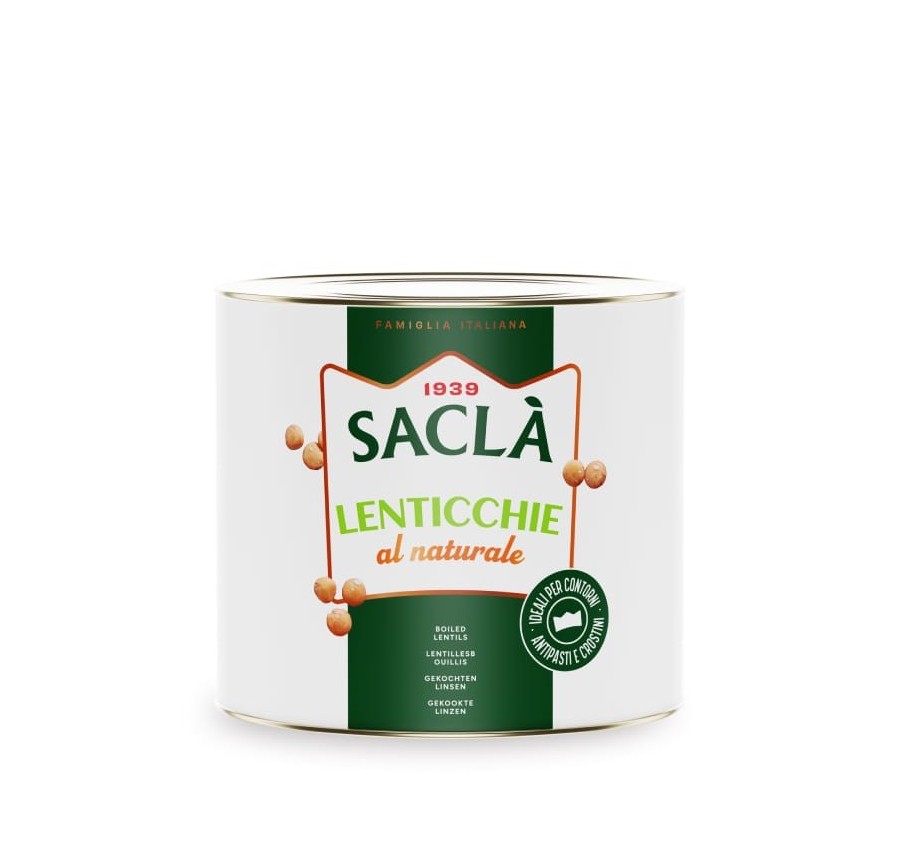 Lentilles au naturel 2.6kg