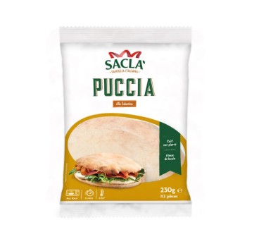 Pain Puccia italien Saclà 230 g – Pain traditionnel