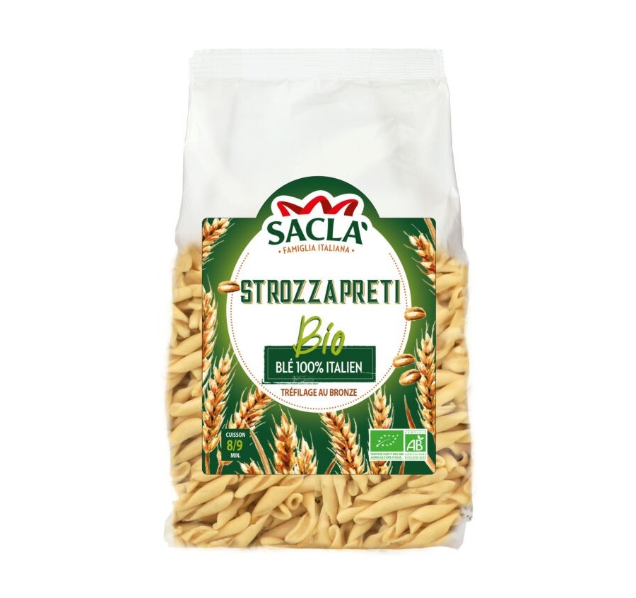 Pâtes Strozzapreti Bio 500gr