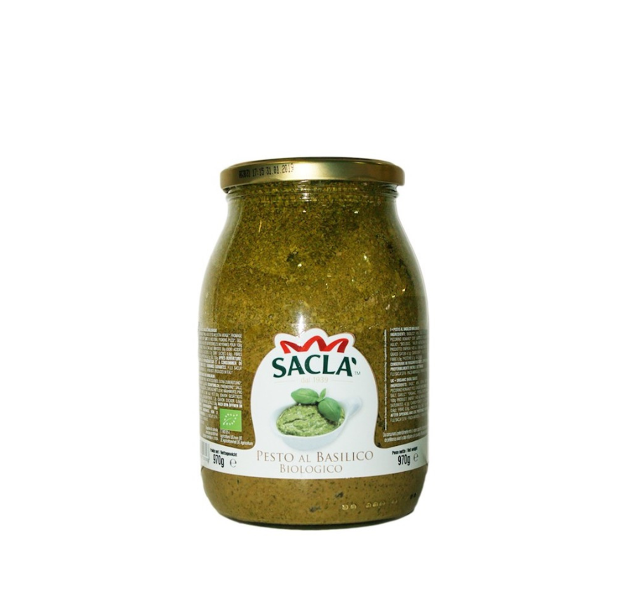 Pesto alla Genovese Bio 950gr Pesto alla Genovese Bio 950gr