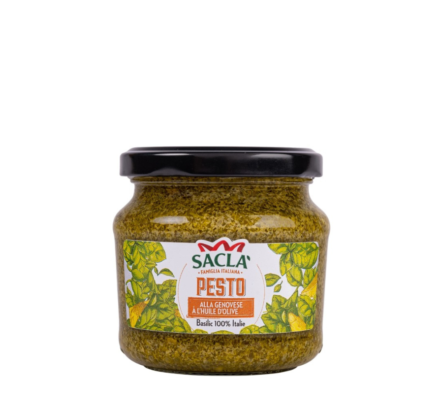 Pesto alla Genovese à l'huile d'olive 190gr Pesto alla Genovese à l'huile d'olive 190gr