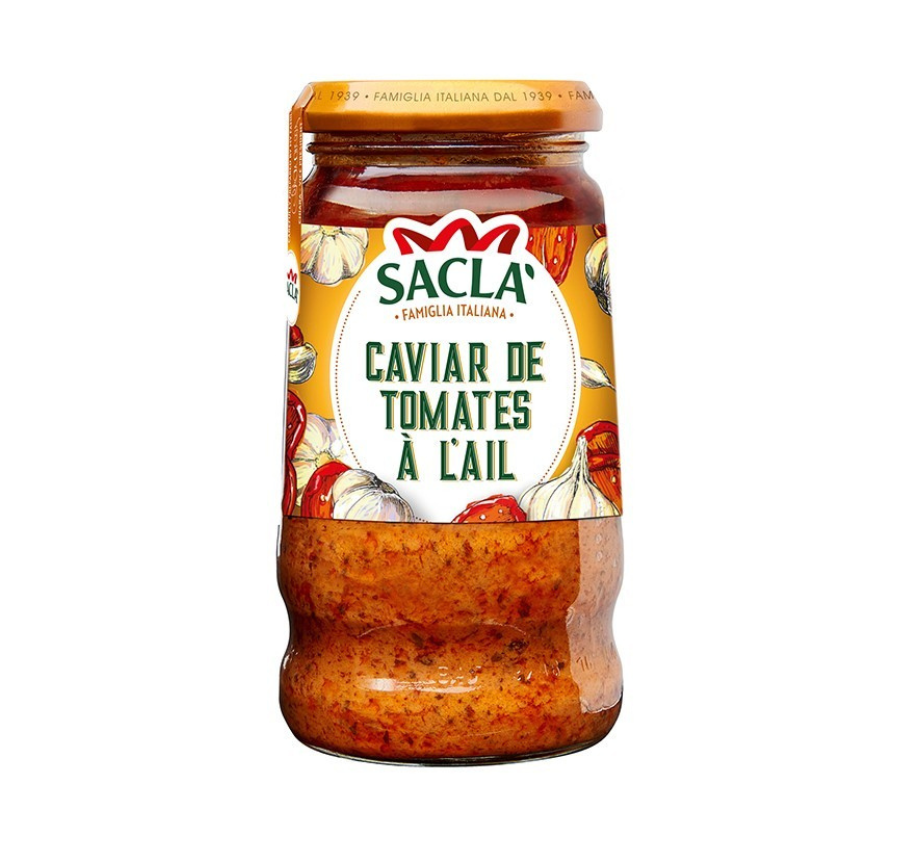 Caviar de tomates à l'ail 290gr